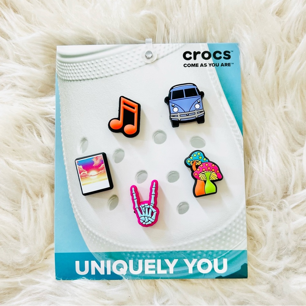 Funky Road Trip 5 Pack Crocs Jibbitz Charms